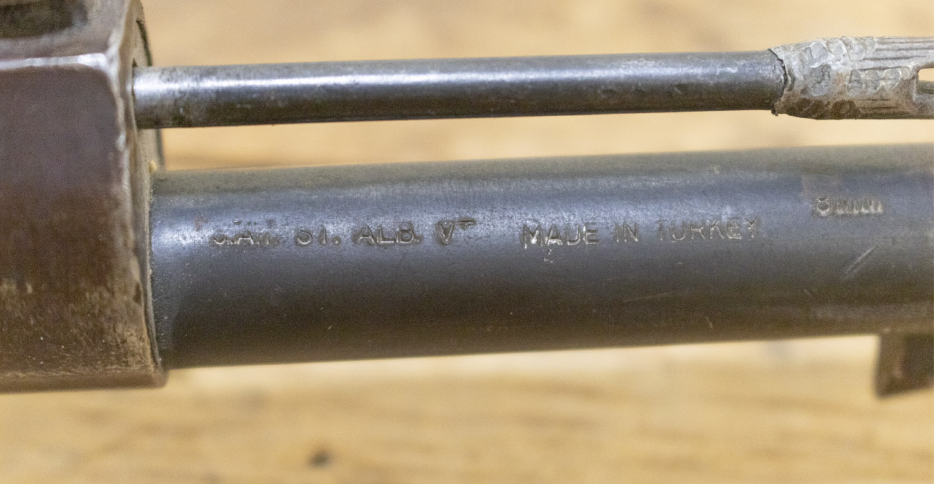 TURKISH Turkish M1893 8x57mm Police Trade-In Rifle